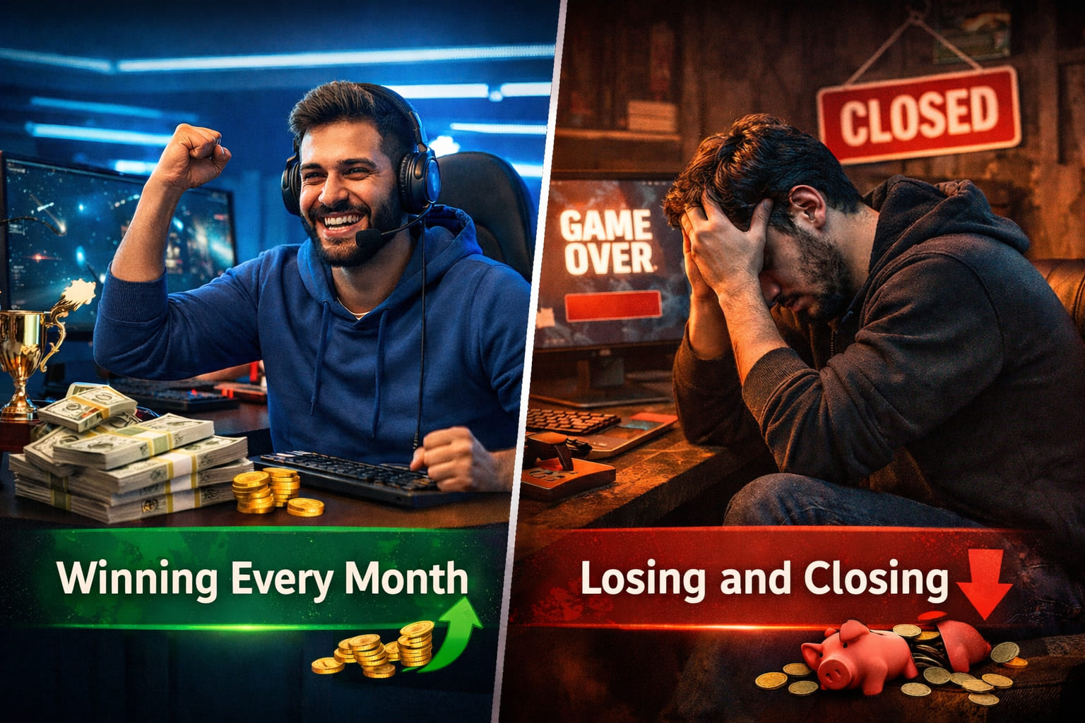 Why game traders win and lose in digital commerce